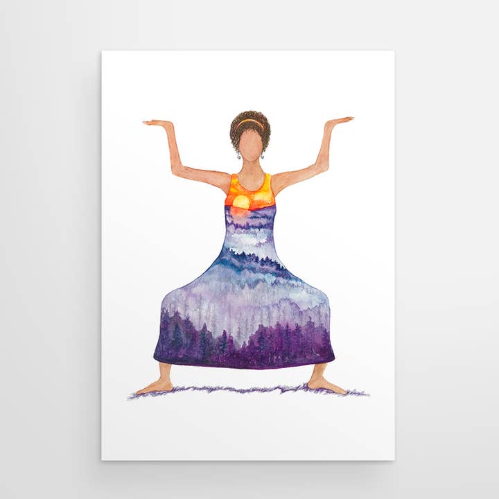 Sunset Goddess at Kripalu for wholesale by Yogini Collection