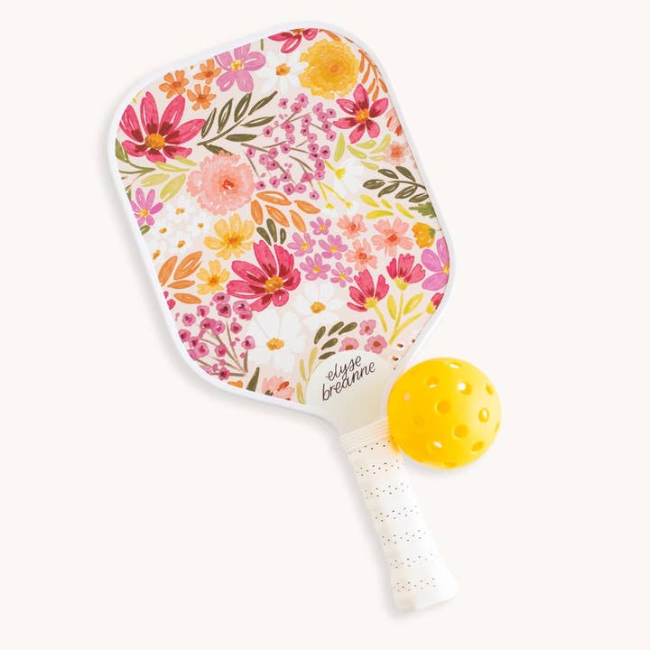 Elyse Breanne Design - Wholesale Sports & Outdoor - Primrose Petals Pickleball Paddle6