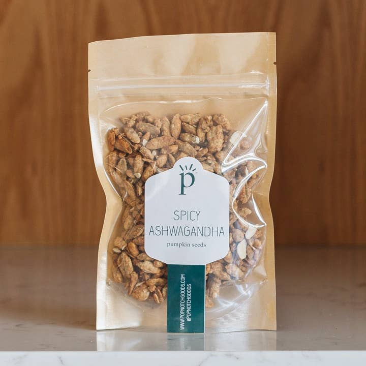 Graines épicées d'Ashwagandha Pepita pour la vente par Popnotch Goods