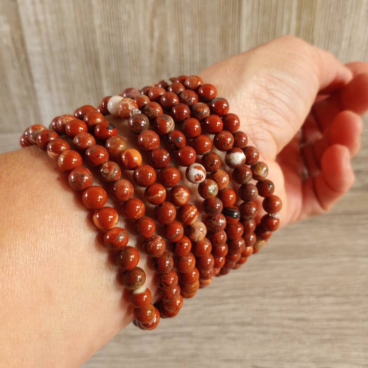 Keystone Crystals - Wholesale Beaded Bracelet - Gemstone Beaded Bracelets 6mm – Bulk Crystal Stretchy