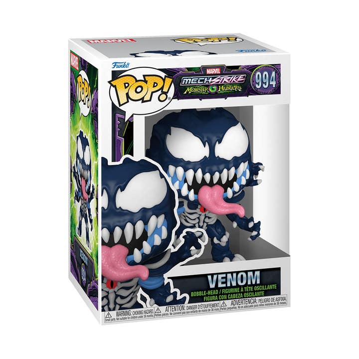 Fundom - Vendita all'ingrosso Figurina giocattolo - Bambini - Funko Pop! Marvel: Cacciatori di Mostri - Venom Testa Oscillante in Vinile1