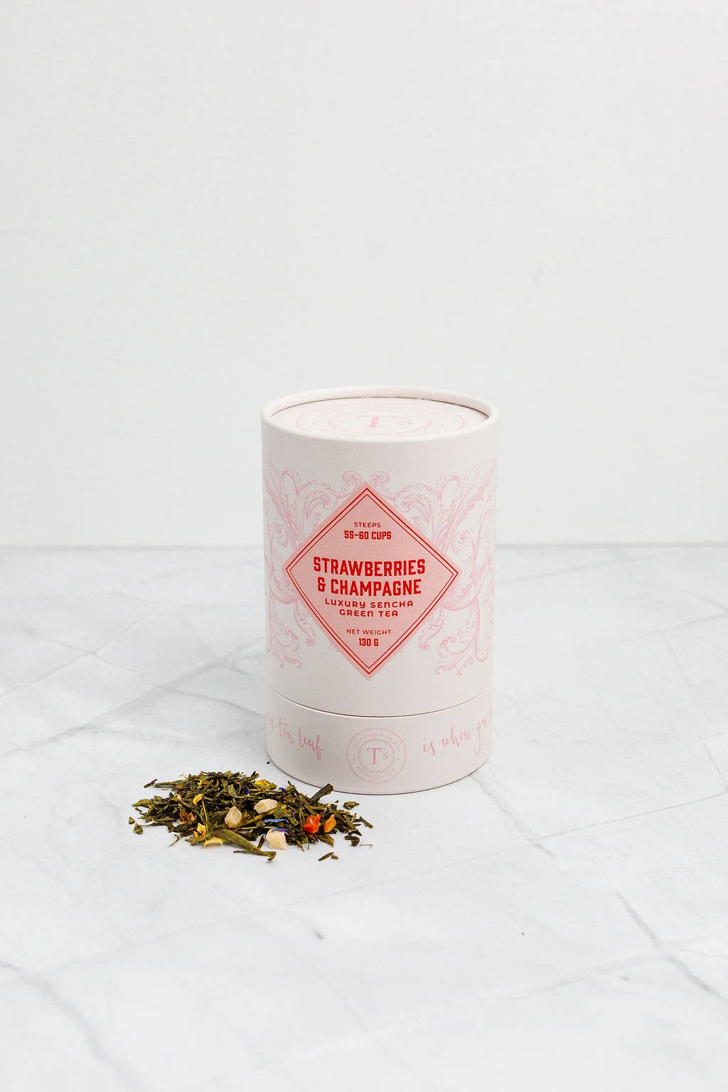 Once Upon a Tea Leaf - Wholesale Loose Tea - Strawberries & Champagne- Luxury Loose Leaf Green Tea