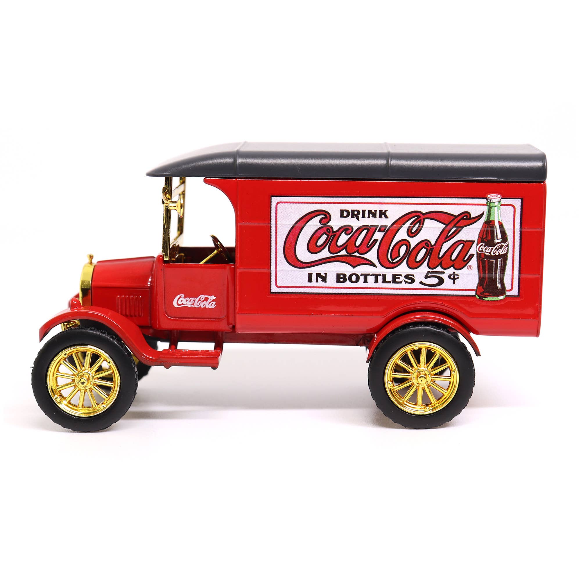 Motor City Classics, Inc. - Vendita all'ingrosso Decorazioni da tavolo - Modello in scala 1:43 Ford TT Van Coca-Cola 1926 in metallo pressofuso3