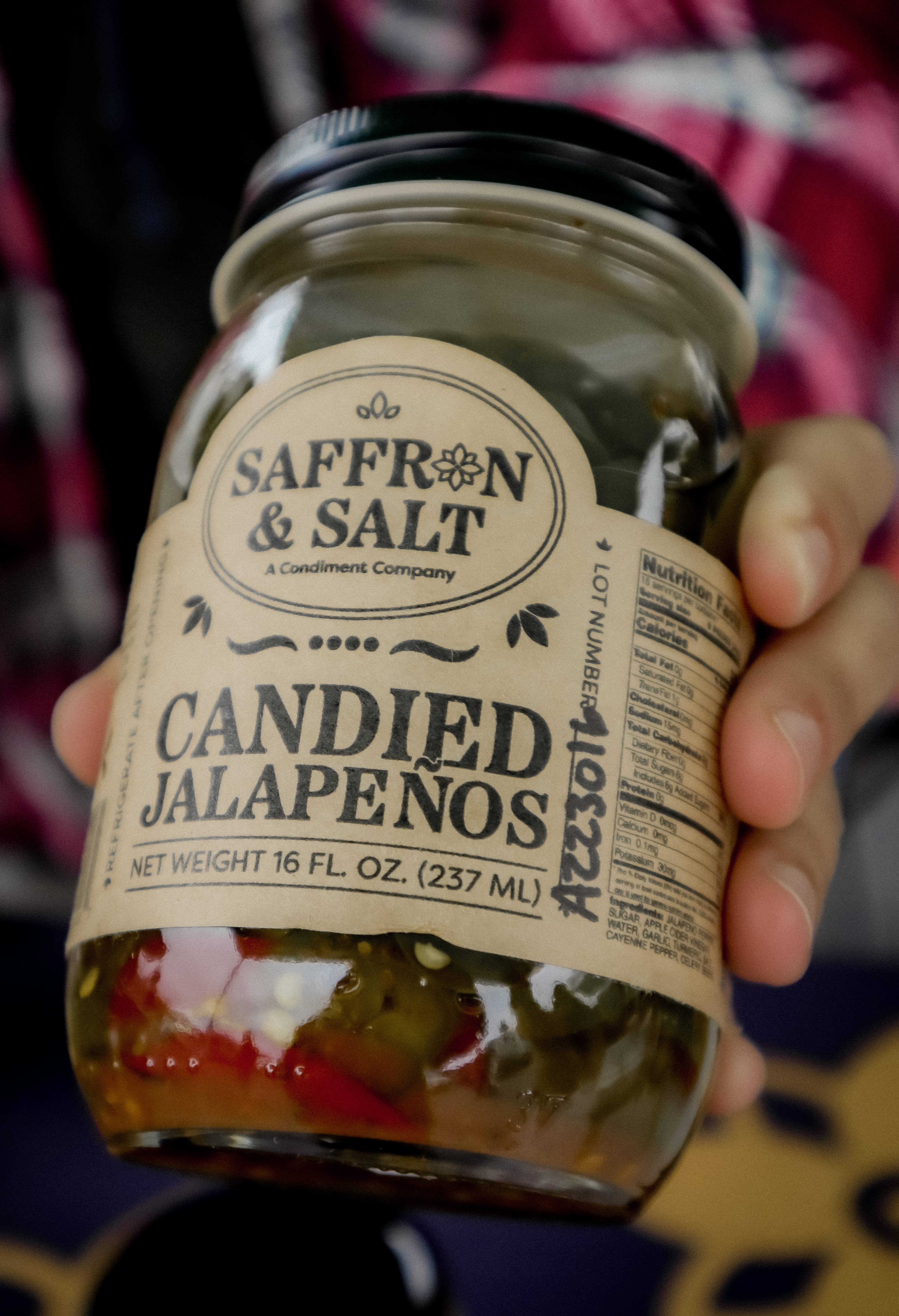 Saffron and Salt - Wholesale Pickled Vegetables - Candied Jalapenos0
