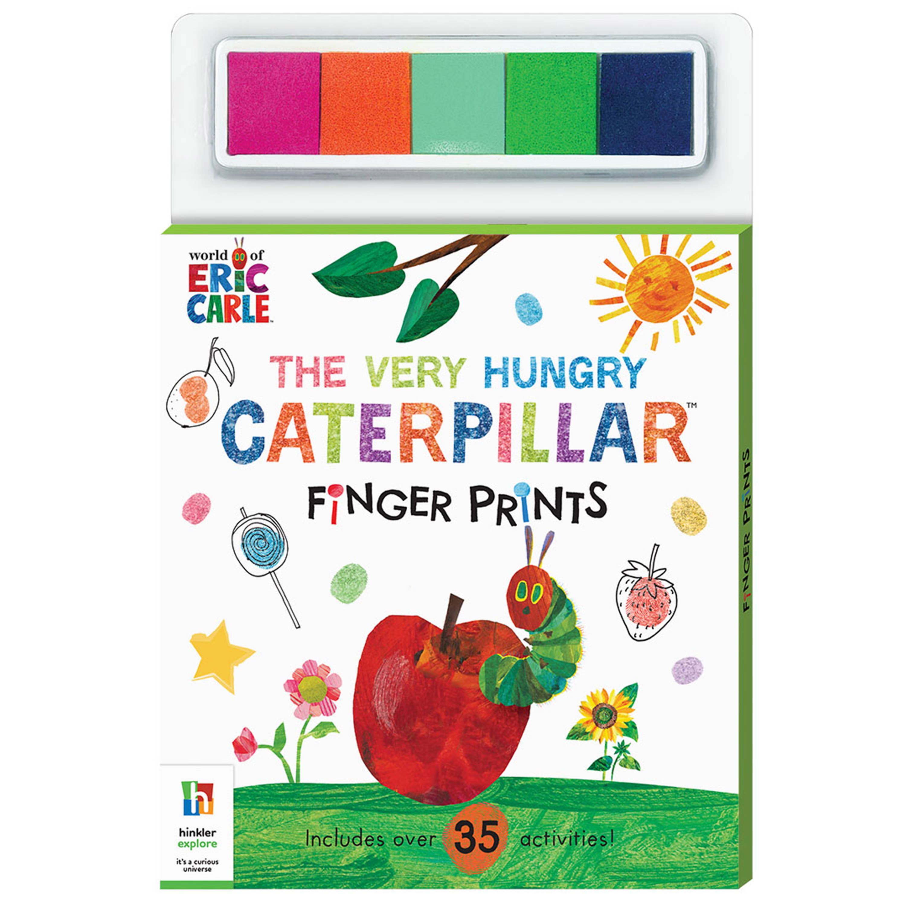 Hinkler Australia - Wholesale Coloring & Activity Book - Kids & Baby - The Very Hungry Caterpillar Finger Prints0