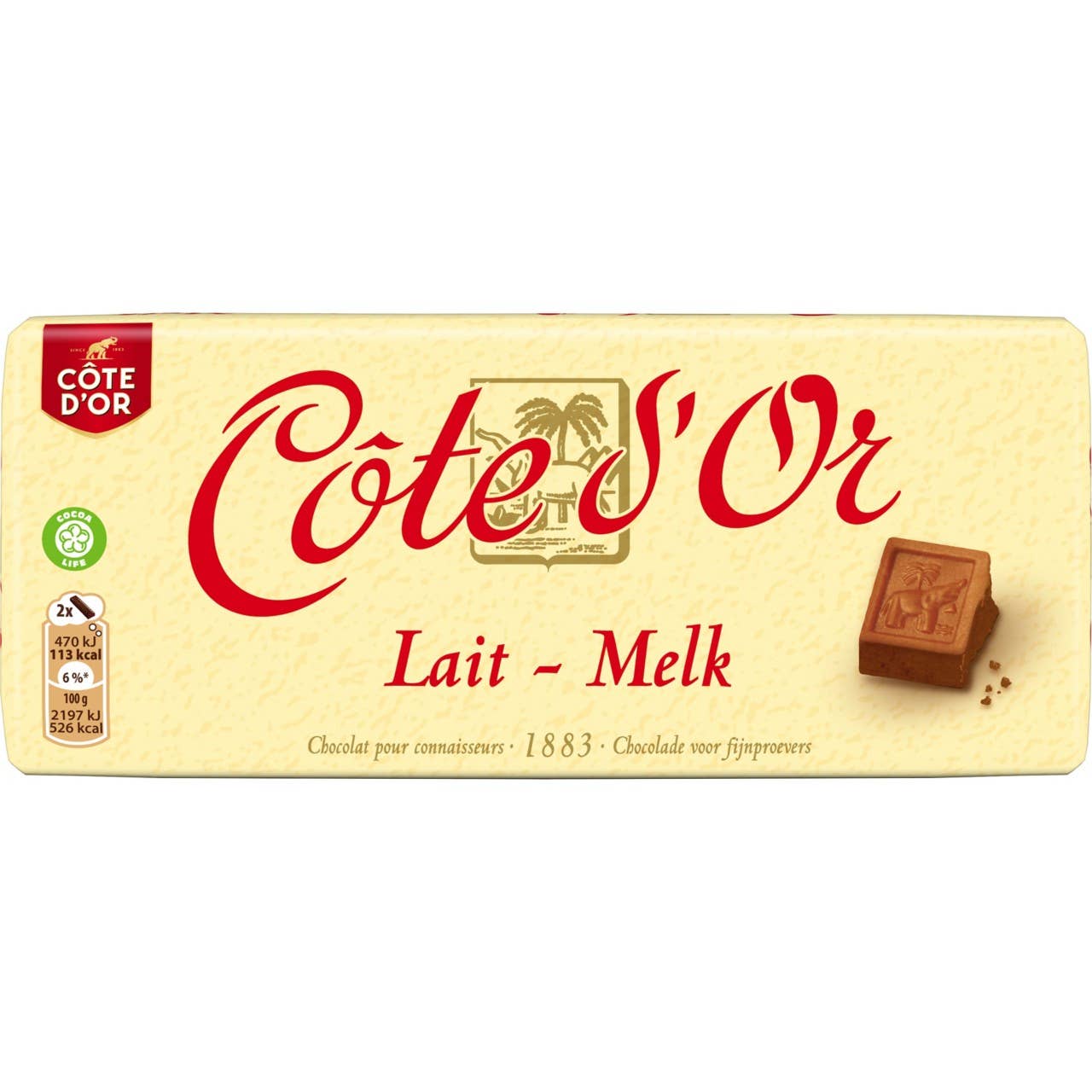 Belgium's Chocolate Source - Wholesale Chocolate Bar - Cote D'Or Milk Chocolate Connoisseur Bar, 150g1