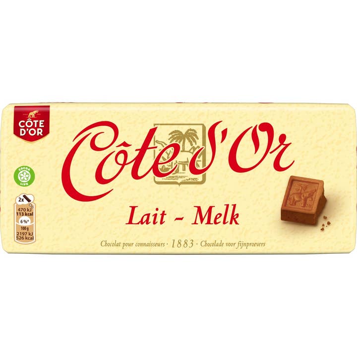 Belgium's Chocolate Source - Wholesale Chocolate Bar - Cote D'Or Milk Chocolate Connoisseur Bar, 150g1