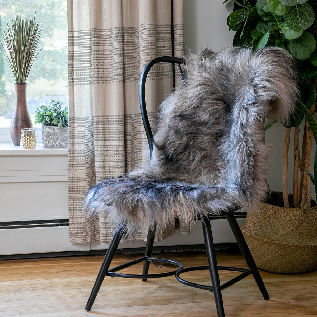 Fibre by Auskin USA - Vente Tapis - Tapis en peau de mouton à longue laine islandaise1