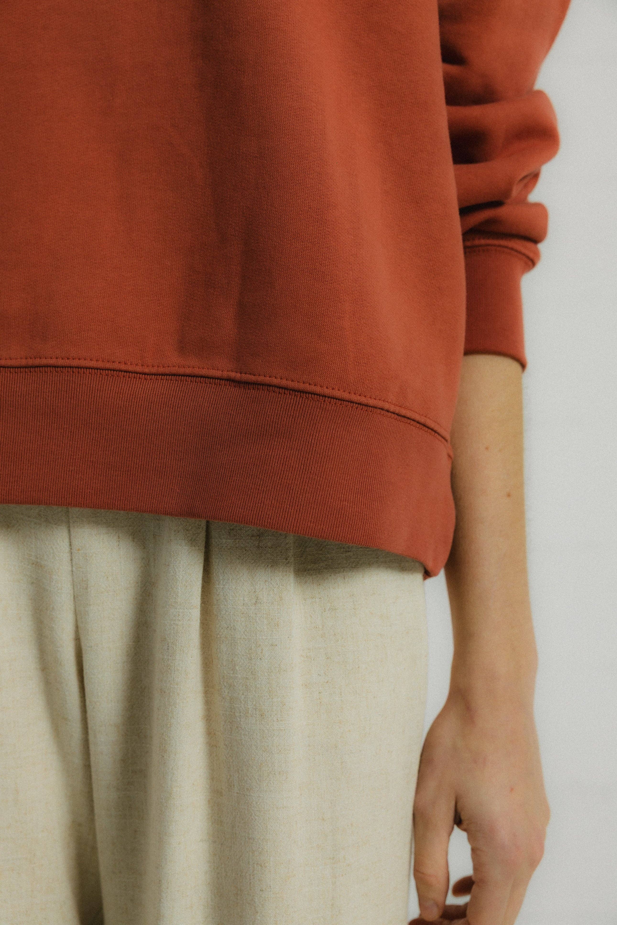 Triana by C – wholesale Sweatshirt – Women's – BIARRITZ VINTAGE EARTH SWEATSHIRT TRIANABYC4