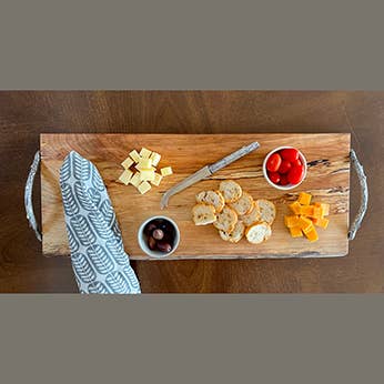 Basic Spirit - Wholesale Cheese Board - Branch Handle Charcuterie Board