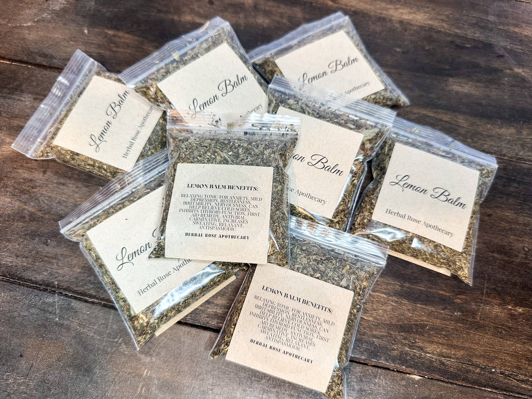 Herbal Rose Apothecary - Venta al por mayor Hierbas - Bálsamo de limón4