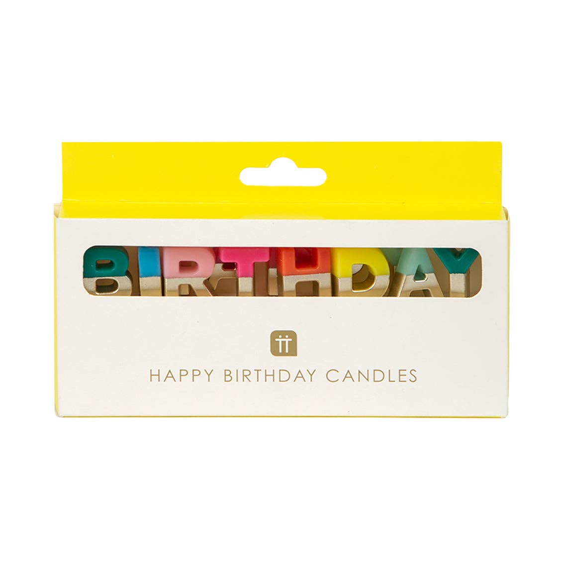 Talking Tables USA - Wholesale Cake Candle - Rainbow Happy Birthday Candles | Cake Candle |4