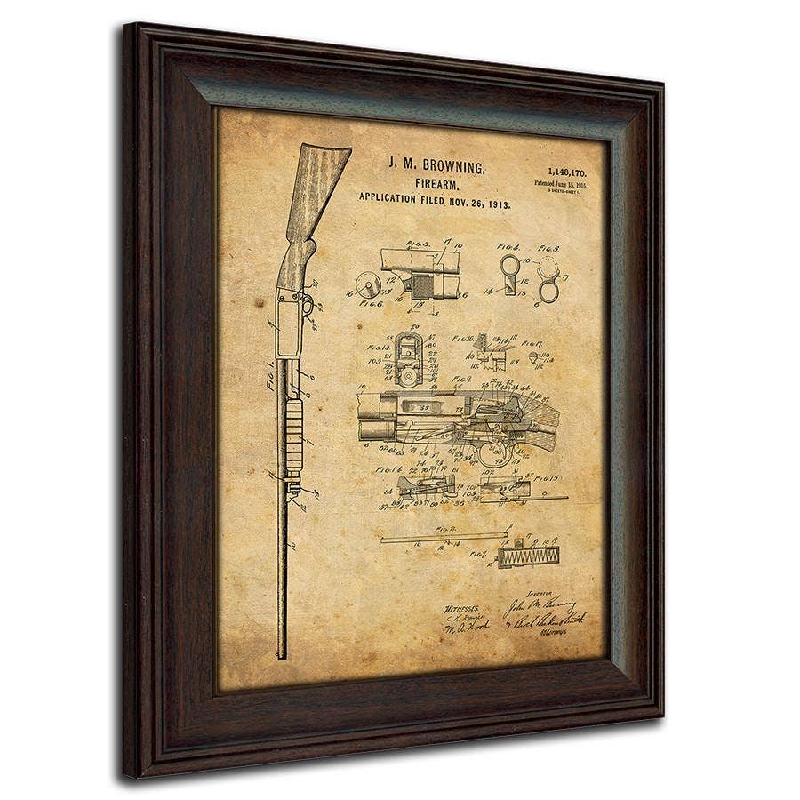 Personal Prints - Wholesale Art Print - Firearm Guns - Patent Art13