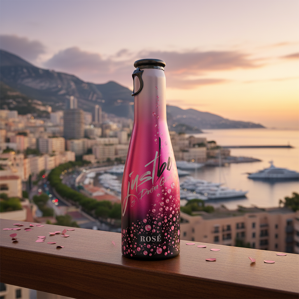 Justbe modern wine drinks - Wholesale Non-Alcoholic Aperitif/Mocktail - JustBe Rosé & JustBe Rosé 🆓 alcohol-free in the mix Davina Geiss3