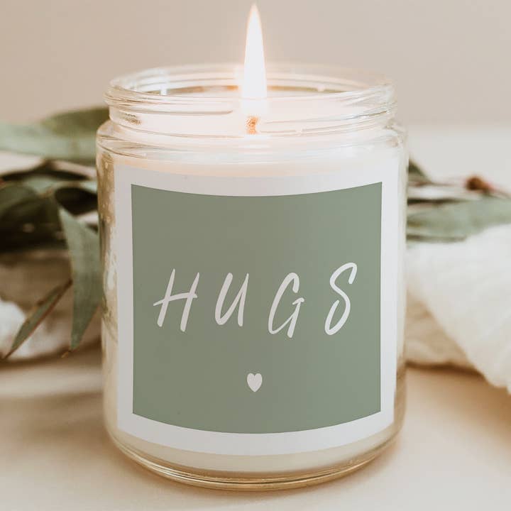 Hugs Self Love Soy Wax Scented Candle for wholesale by OLF