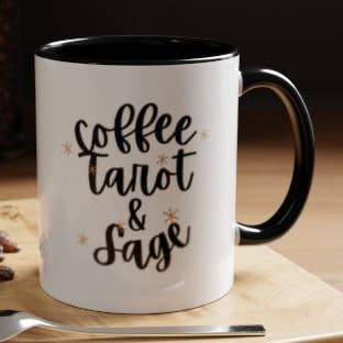 Tazza Saggia del Caffè Tarot, Tazza da Bevanda, Decorazione Cucina Boho per la vendita all'ingrosso da parte di Citrine Moon & Lavender Boutique