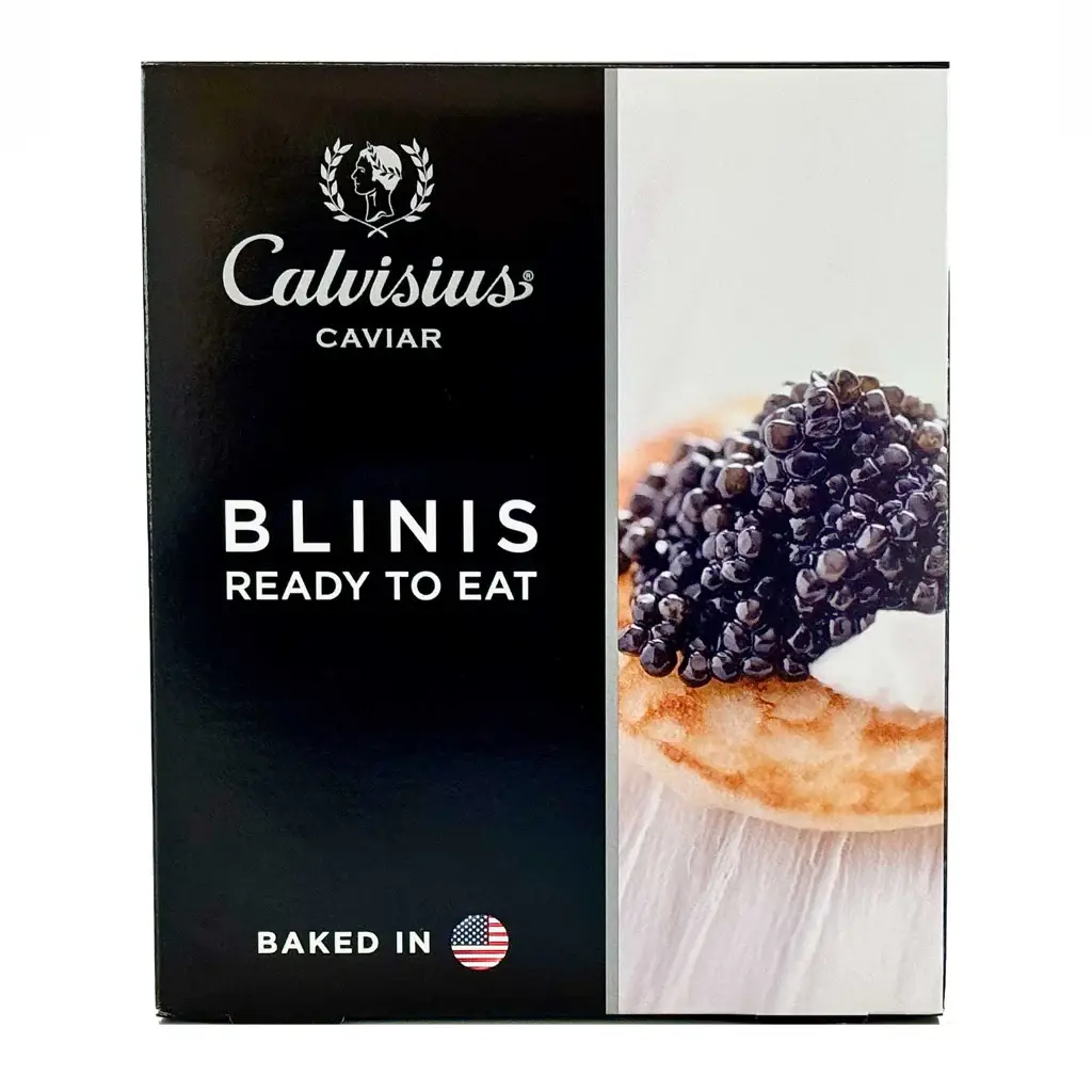 LE GOURMET CENTRAL - Wholesale Fish/Seafood - Calvisius Caviar blini 16- Pack1