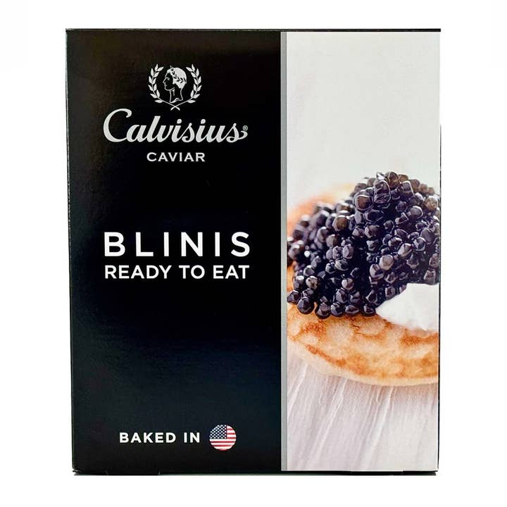 LE GOURMET CENTRAL - Wholesale Fish/Seafood - Calvisius Caviar blini 16- Pack1