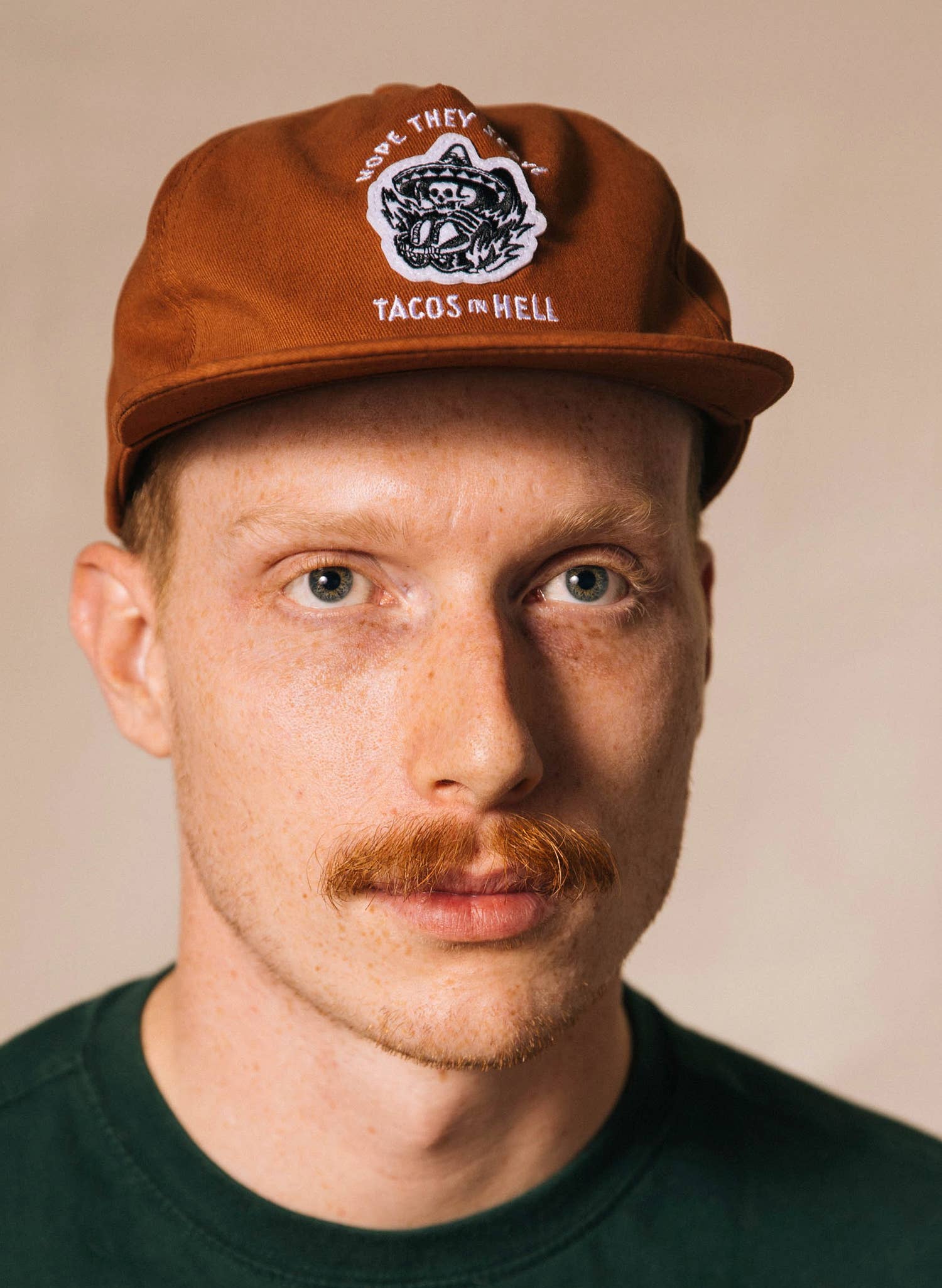 Pyknic - Wholesale Flat Brim Cap - Men's - Hope They Serve Tacos in Hell Hat3
