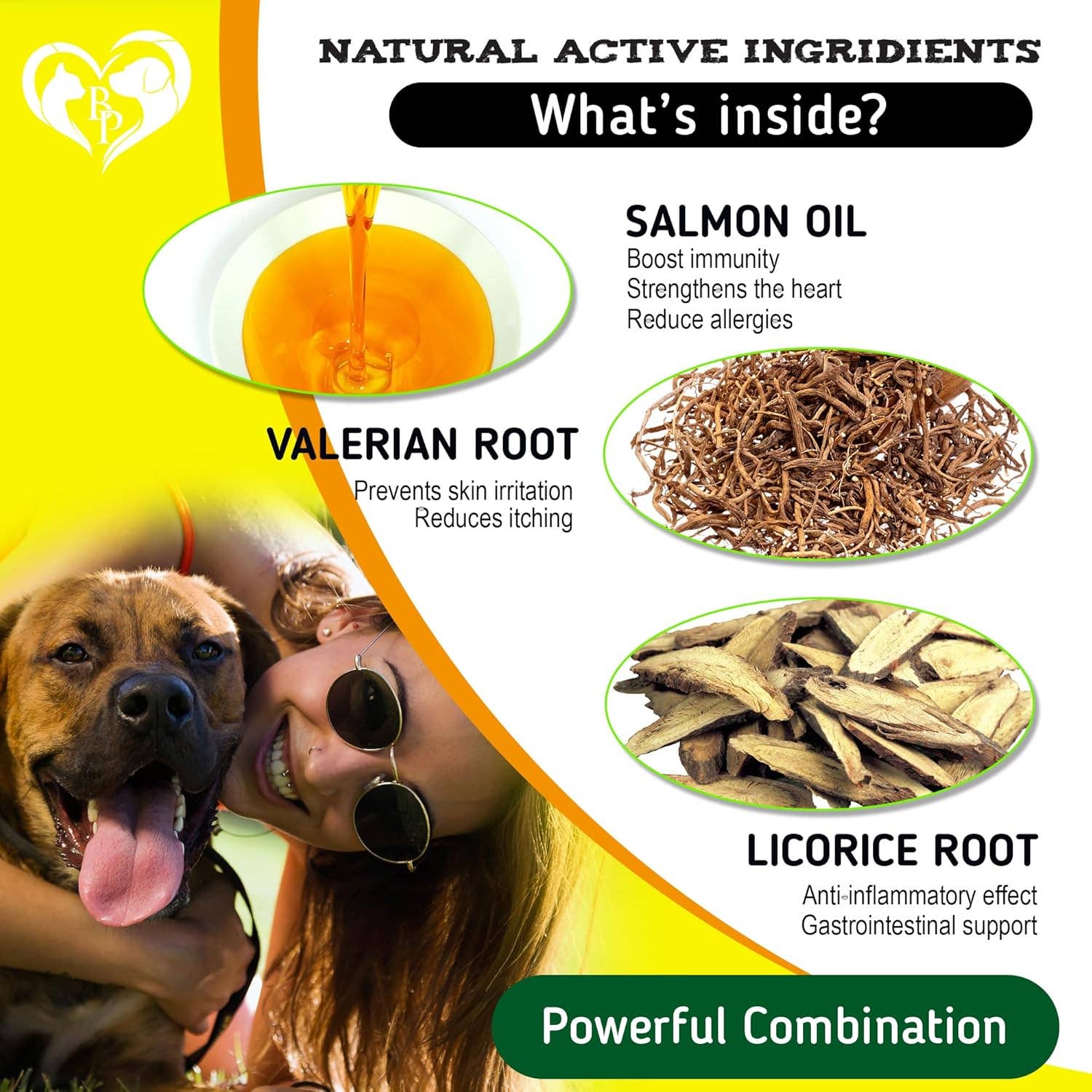 Beloved Pets - Wholesale Pet Supplement - Dog - Dog Anti Itch & Allergy Relief Chews - Dry Itchy Skin & Hot Spot Treatment with Probiotic, Omega 3 Oil- Immune Supplement & Seasonal Allergies Medicine for Dogs, Puppy - 140 Bites Made in USA2