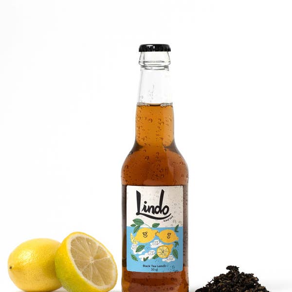 Schwarzer Tee mit Zitrone für den Großhandel von Linda Drinks