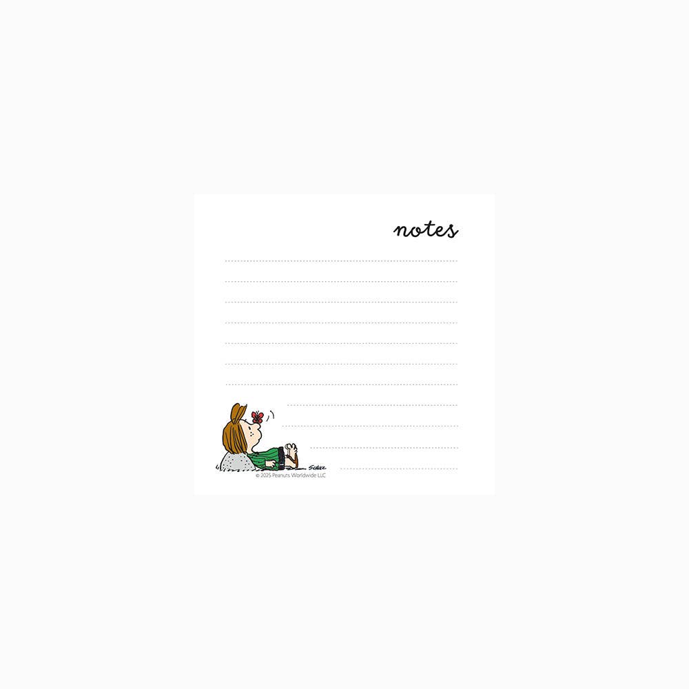 Titlee - Wholesale Notepad - Snoopy "Peppermint Patty" note pad Notes0
