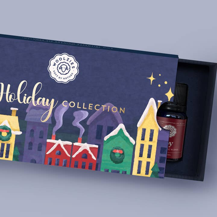 Holiday Village Set of 6 for wholesale by Woolzies