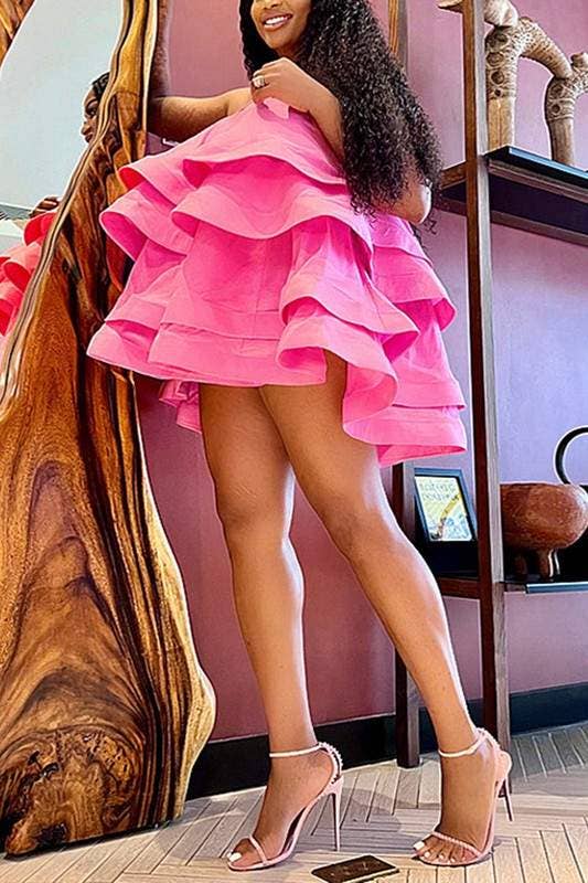 Flarix – Großhandel Kleid – Damen – mehrlagiges Cami-Minikleid13