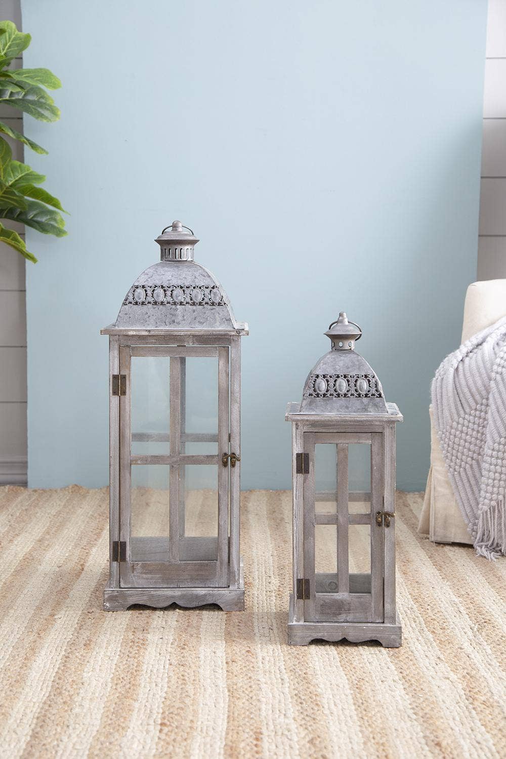 A&B Home Group Inc. - Wholesale Lantern - S/2 Urban Scape Lanterns9