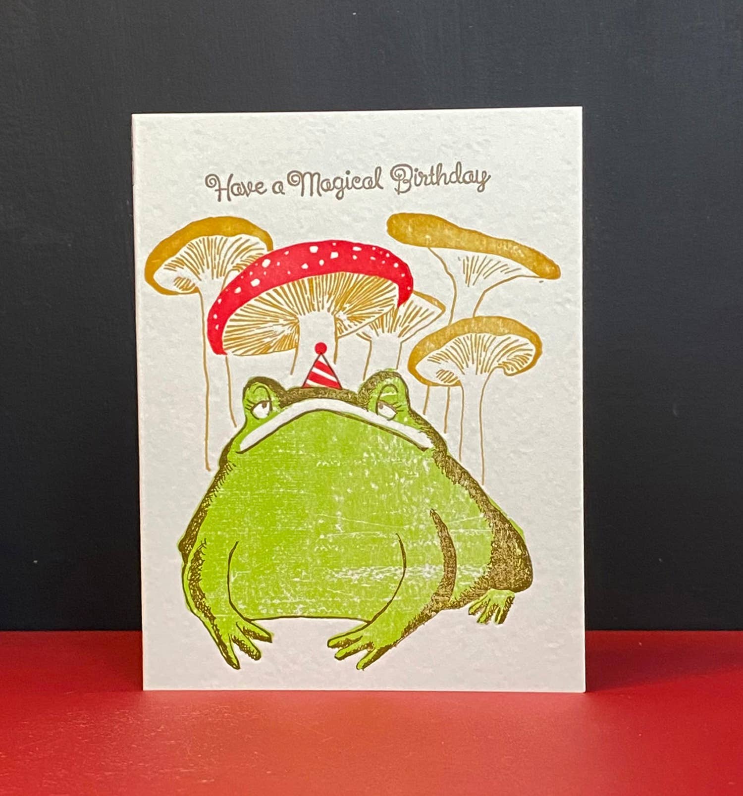 Ilee Papergoods - Wholesale Birthday Card - Toad Magical Birthday A2 Card