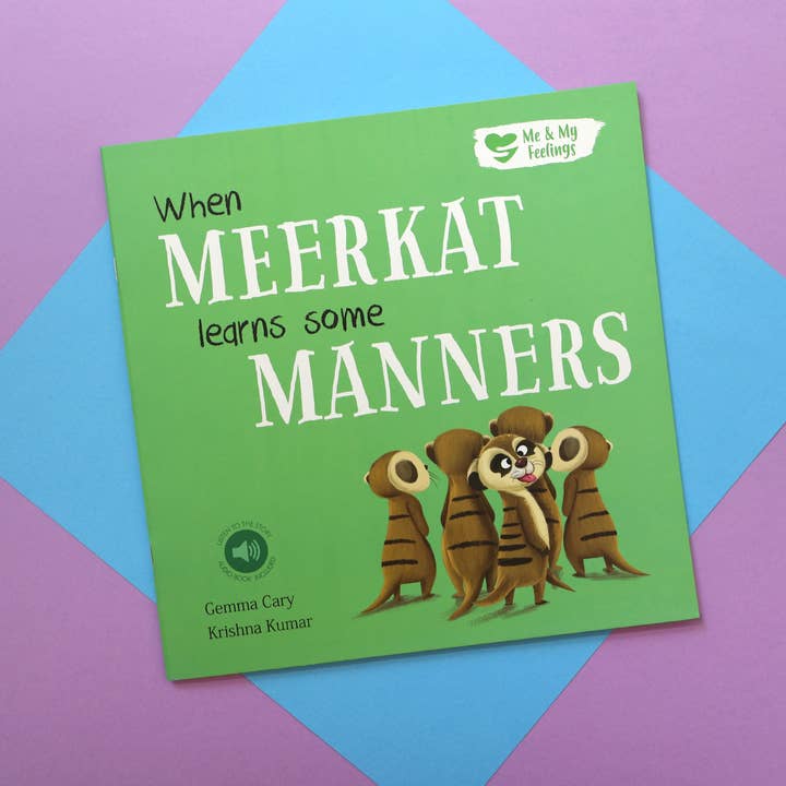 Robert Frederick Ltd - Wholesale Book - Kids - When Meerkat Learns Some Manners - Me And My Feelings Children's Paperback Book