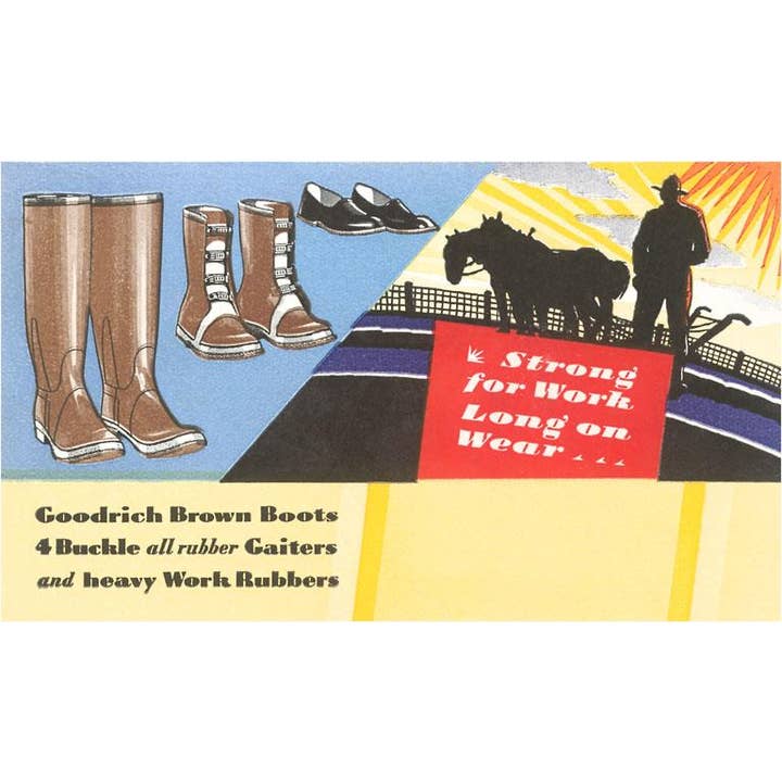 Found Image Press - Wholesale Art print - Art Print SH-36 Work Boots and Gaiters