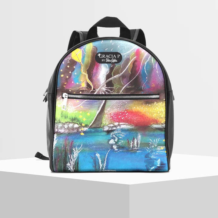 Gracia P Ryggsäck - Ryggsäck - tillverkad i Italien för wholesale av GLOBALSHOP SRL