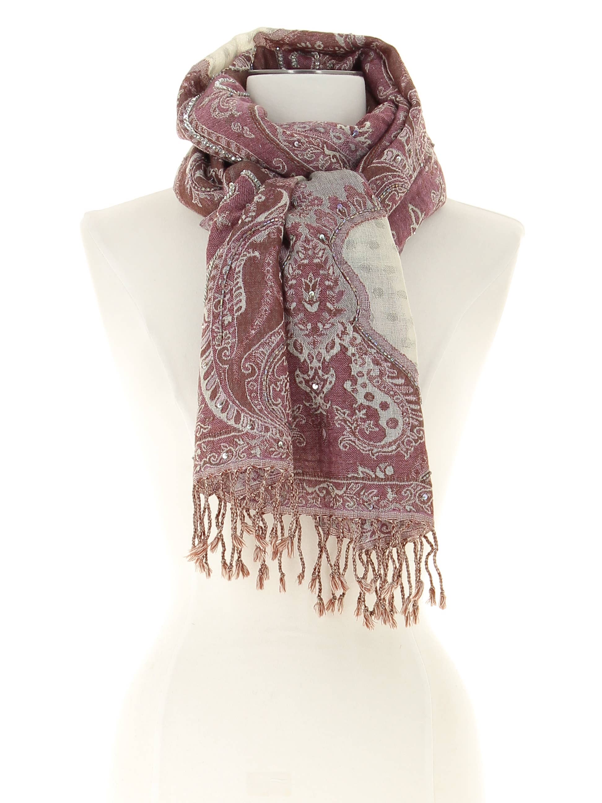 DIWALI PARIS - Wholesale Scarf - Women's - TAMERLAN SCARF - 100% WOOL1
