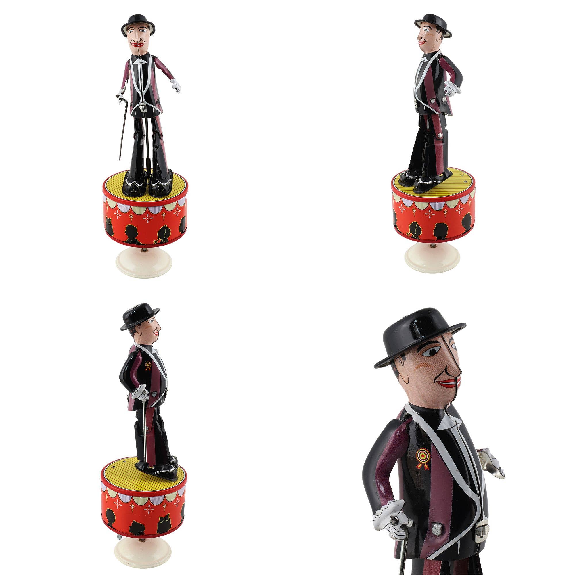 Tribal Trade GmbH - Wholesale Decorative Figurine - Tin Toy Tap Dancer 2 Tap Dance2