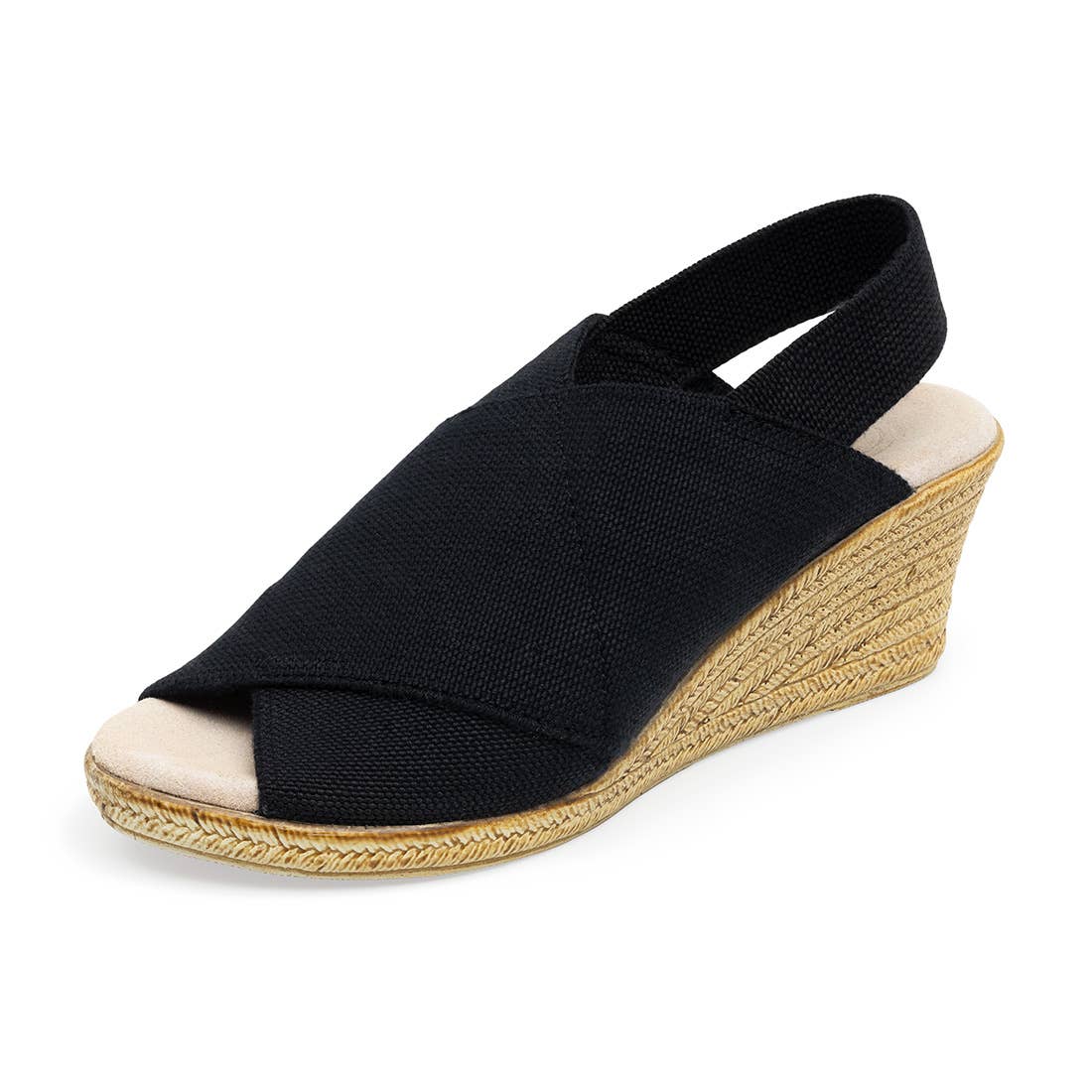 Charleston Shoe Co. - Wholesale Sandals - Women's - Elizabeth Spring 25 - Peep Toe Sling Back Wedge/Sandal0