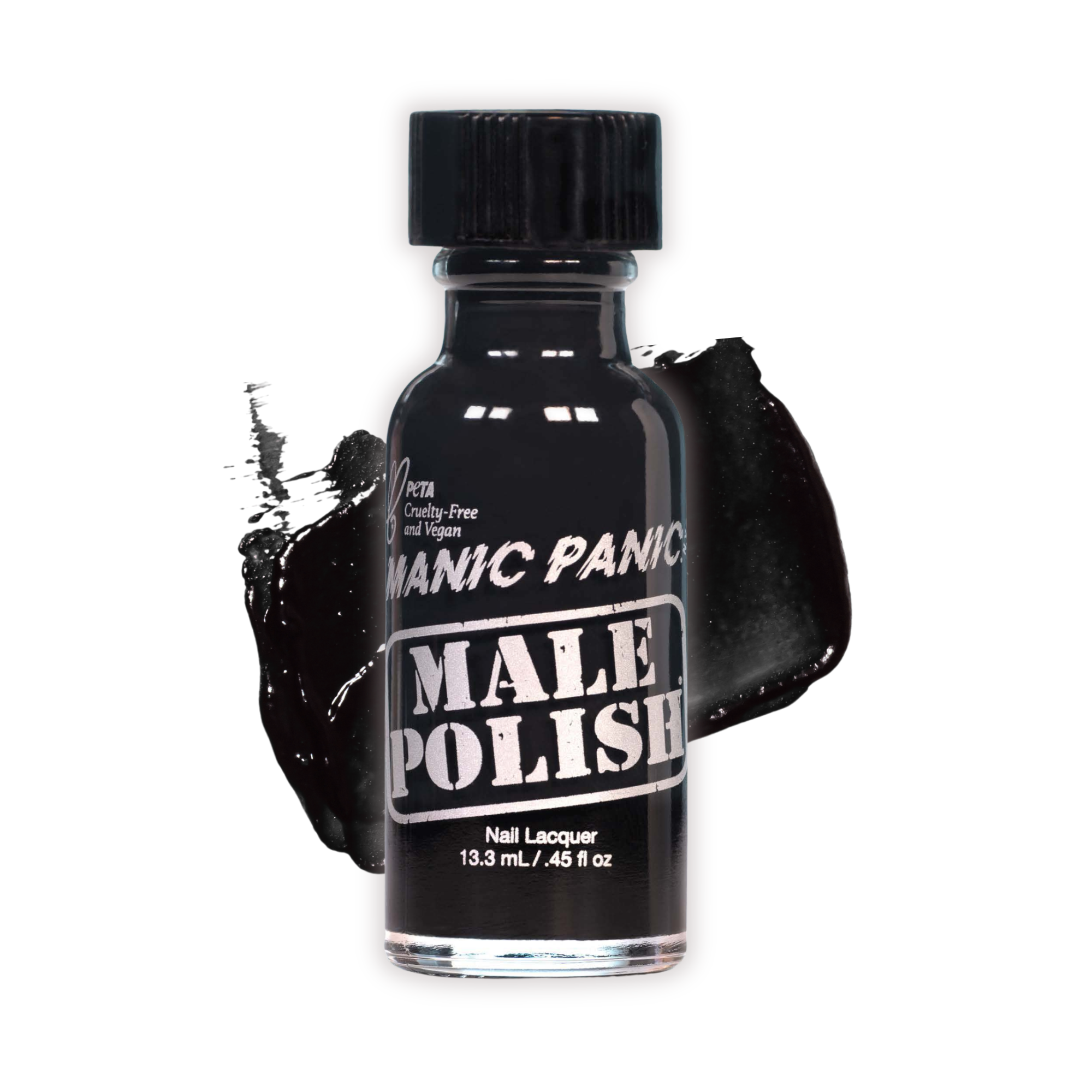 Manic Panic - Wholesale Nail Polish - Nosferatu® Nail Polish – Matte Black, Velvety Matte Finish0