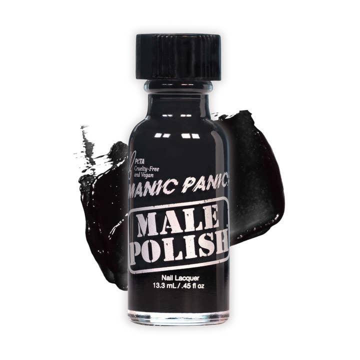 Manic Panic - Wholesale Nail Polish - Nosferatu® Nail Polish – Matte Black, Velvety Matte Finish0