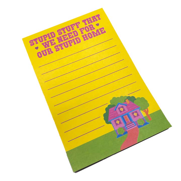 Krystan Saint Cat - Wholesale Notepad - Stupid Stuff We Need For Our Stupid Home Magnetic Notepad2