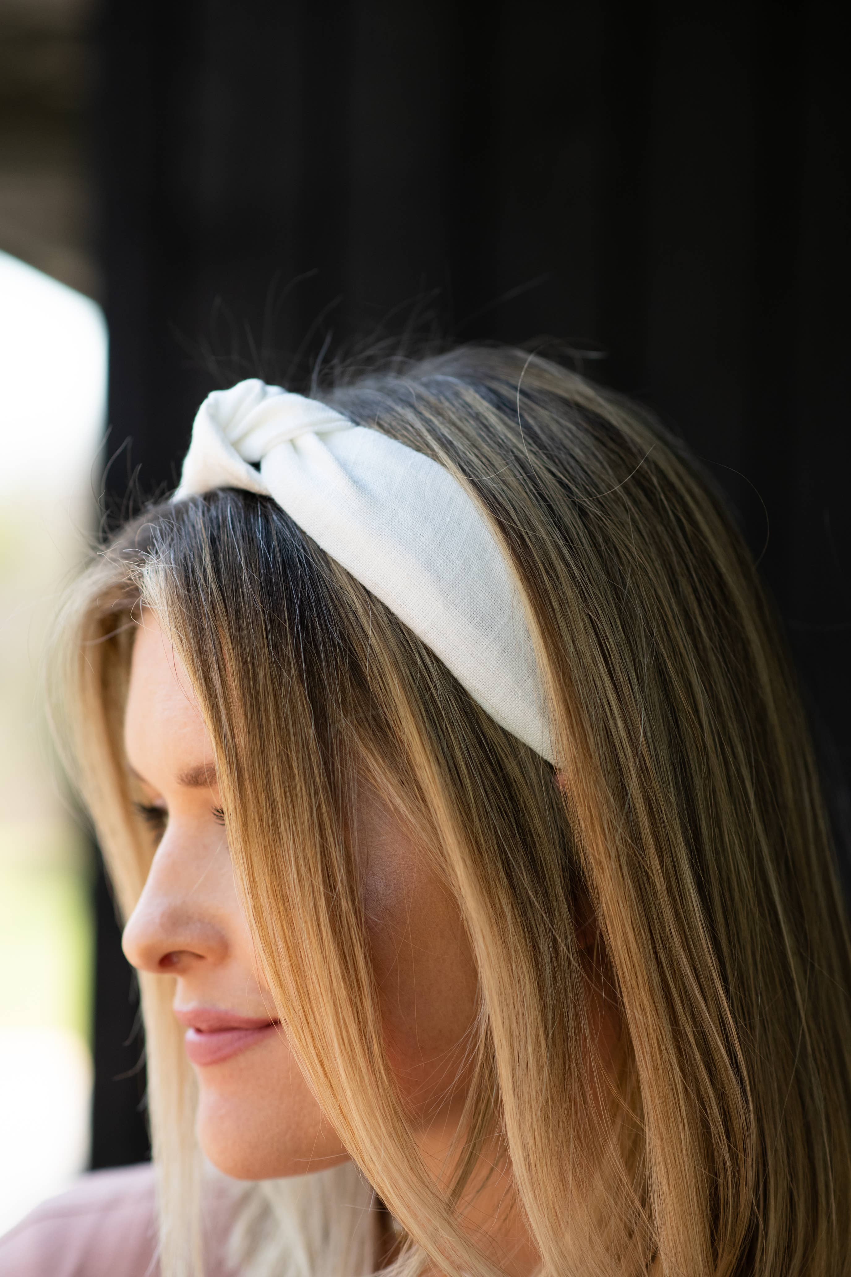 Femme Faire - Wholesale Fashion Headband - Women's - Linen Headband - Knotted Headband - Linen Hairband5