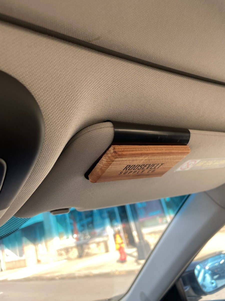 Roosevelt Supply Co. - Wholesale Car Freshener - Unisex - Scented Wood Visor Car Freshener1