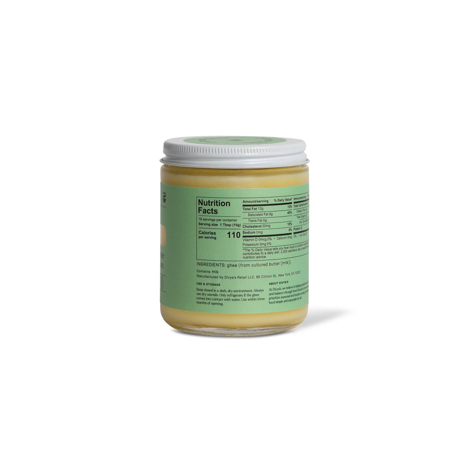 Divya's - Wholesale Butter - Cultured Ghee1