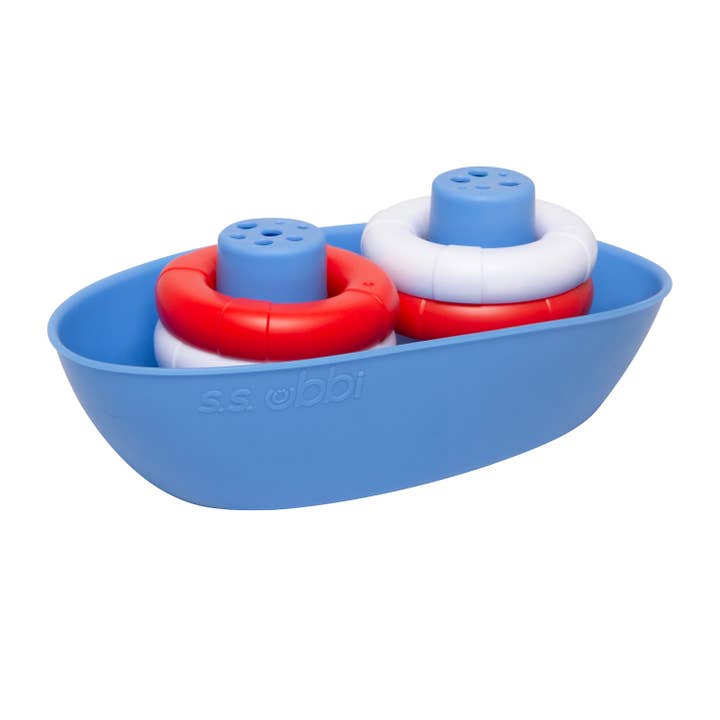Jouets de bain pour bateaux et bouées pour la vente par Ubbi