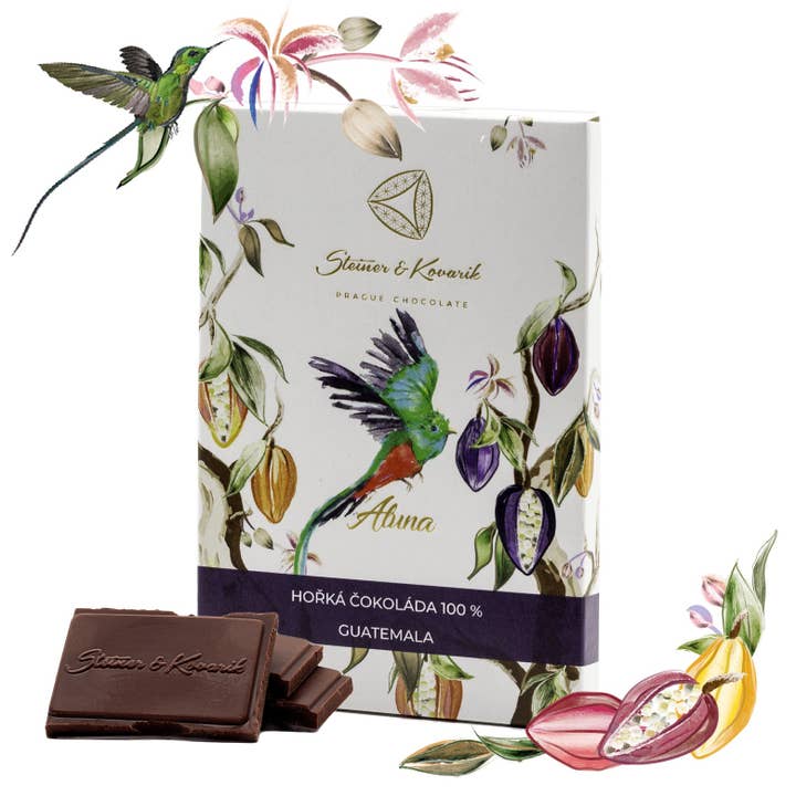 Aluna - dark chocolate 100%, Guatemala, 70g for wholesale by Prague Chocolate