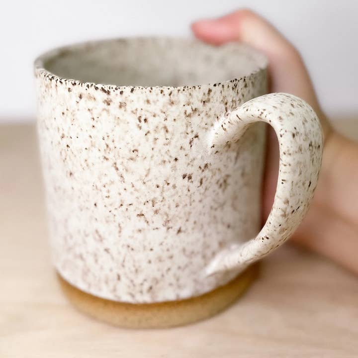 JordanBCeramics - Wholesale Coffee Mug - Large Matte Ceramic Speckle Mug 0