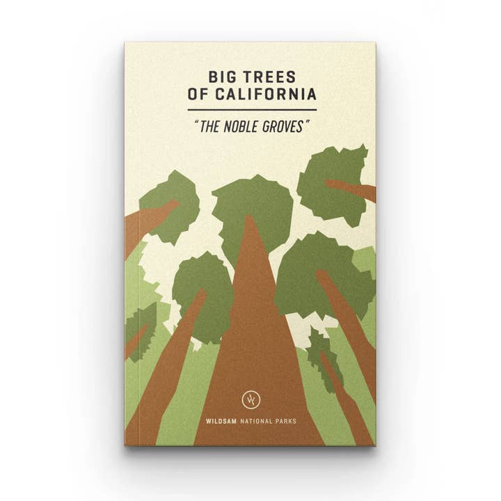 Big Trees of California Book for wholesale by Wildsam Field Guides