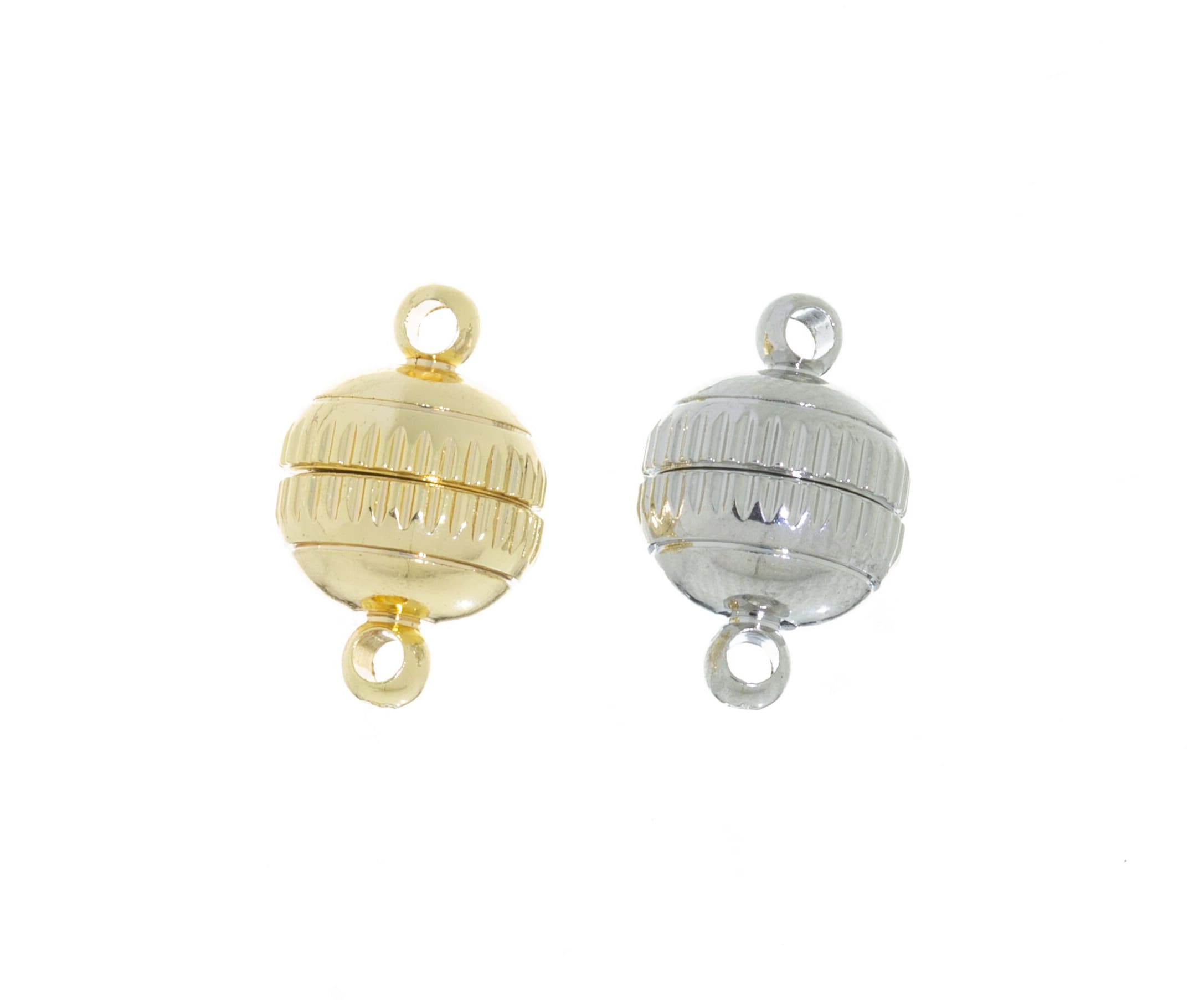 Jewel Pledge - Wholesale Clasp - Magnetic Gold and Silver Clasp for jewelry CLG131-CLS131