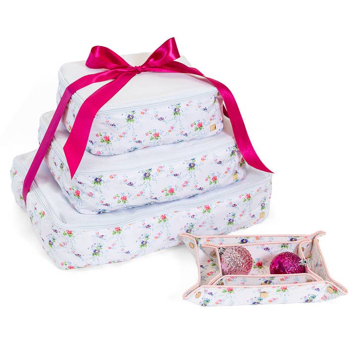 LUXE PACKING SQUAD - Packing Cubes JULIETTE FLORAL for wholesale by TRVL Design