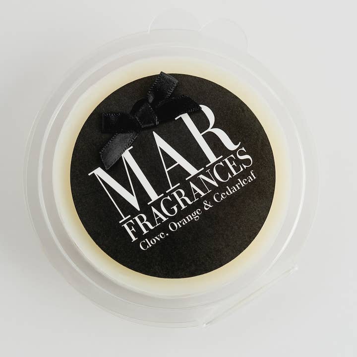 Vela aromática de cera con clavo, naranja y hoja de cedro para venta al por mayor de MAR Fragrances