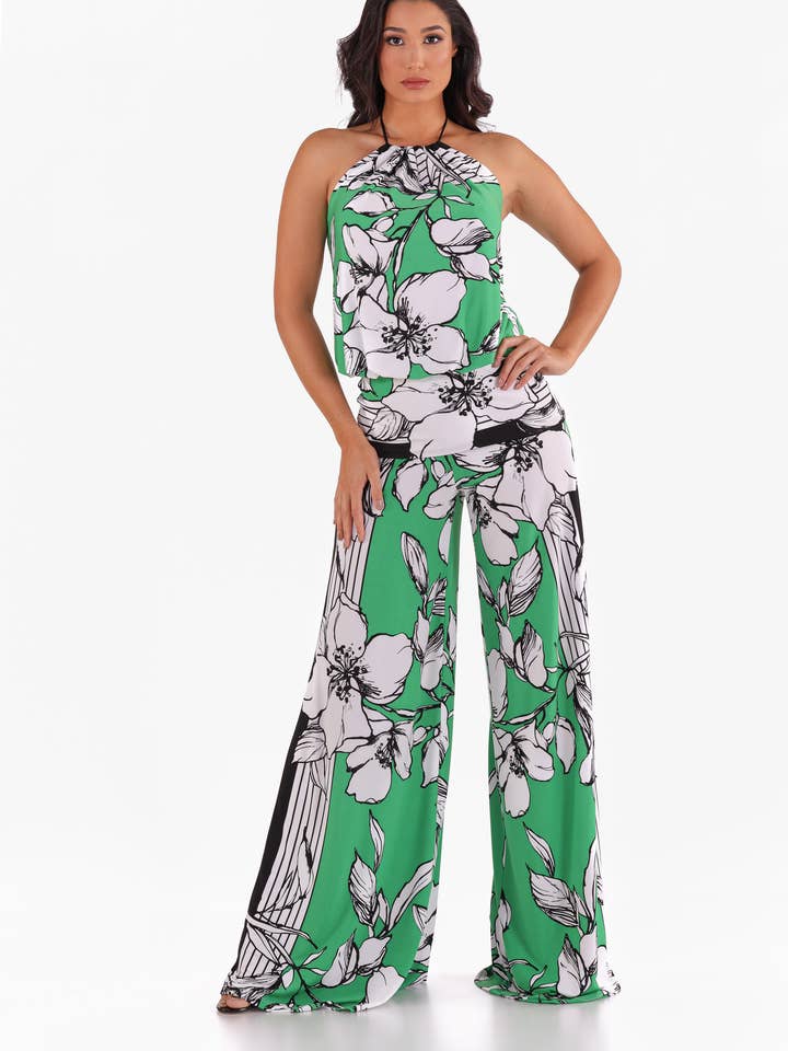 PALAZZO À JAMBES EXTRA LARGES pour la vente par VKY&CO